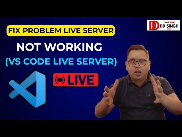 How to Fix VS Code Live Server Issues - Easy Tutorial | by CodeWithDDSingh | #vscode #code #coding