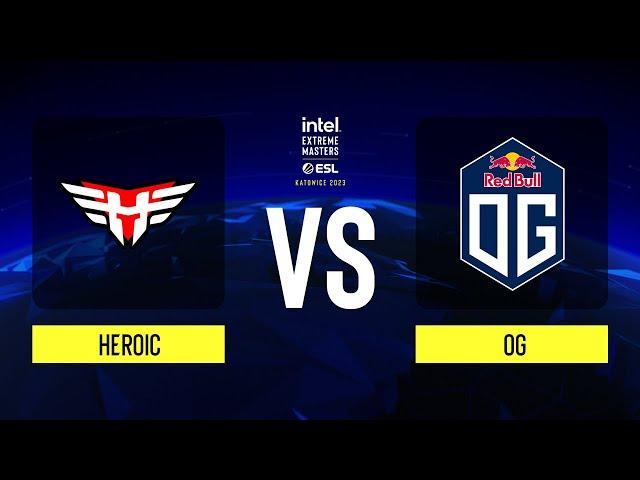 Heroic vs. OG - Map 2 [Mirage] - IEM Katowice 2023 - Upper bracket