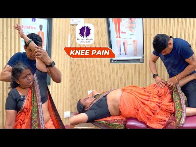 JOINT KNEE PAIN RELIEF with #chiropractic treatment by Dr Ravi Shinde Natural Treatment | NO SURGERY