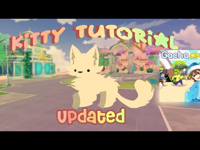 (NEW TUTO UPDATED) Cute kitty tutorial- Gacha online