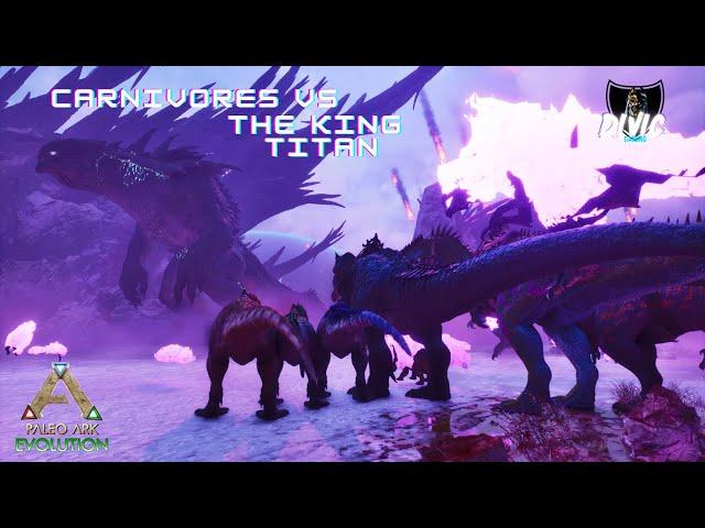 Evo Rex, Evo Giga & More Vs Gamma King Titan! | Ark: Extinction Ascended