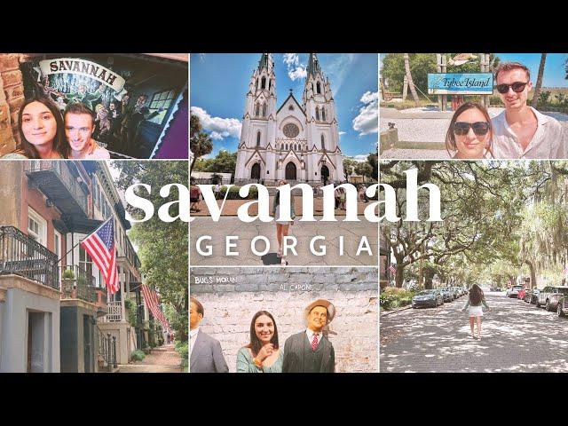 SAVANNAH, GA weekend trip | must-see sights + TYBEE ISLAND