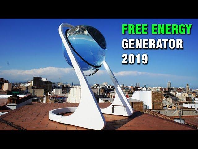 FREE ENERGY GENERATOR 2019, from Sun and Moon, Amazing!!!!!