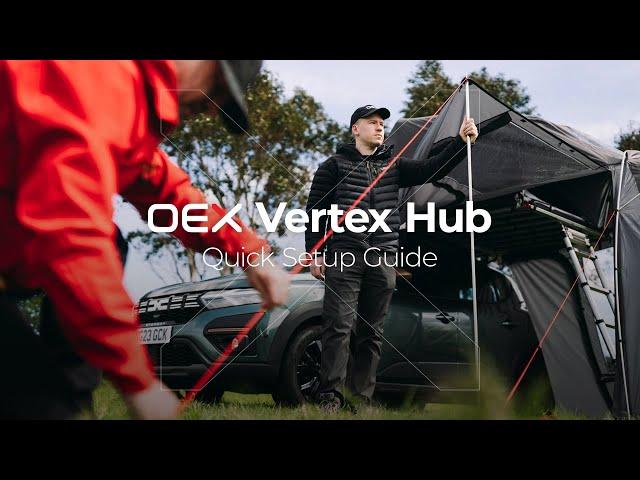 How to Set Up the OEX Vertex Hub Awning