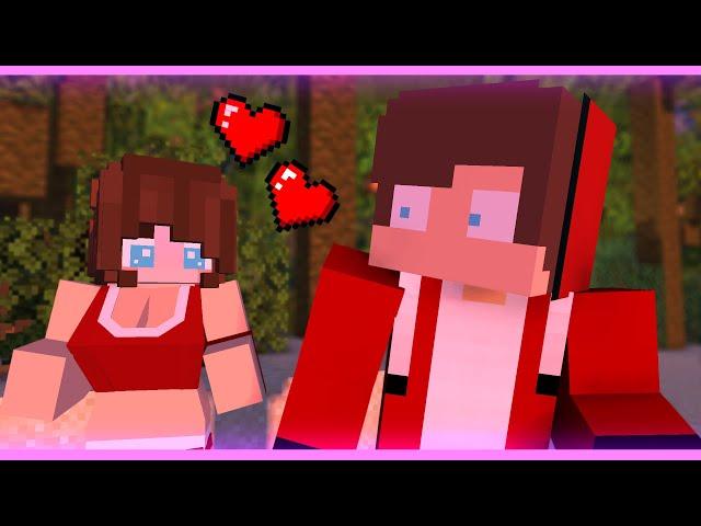 MAIZEN : JJ and JJ Sister On The Island - Minecraft Animation JJ & Mikey