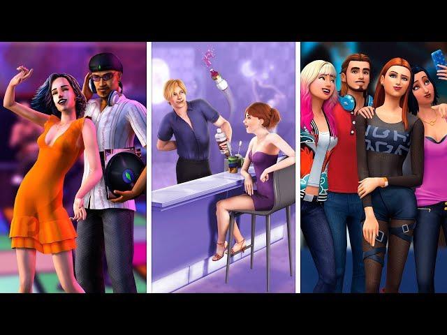 Вечеринки в The Sims | Сравнение 3 частей