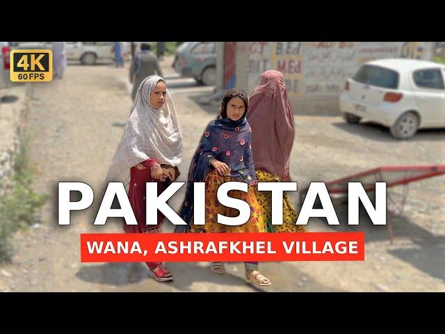  WANA, PAKISTAN - 4K WALKING TOUR & CAPTIONS