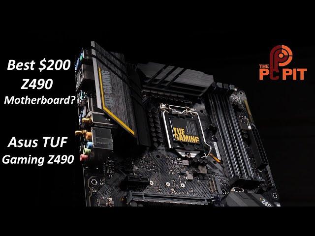 Best Z490 motherboard under $200USD: Asus Tuf Gaming Z490 Review