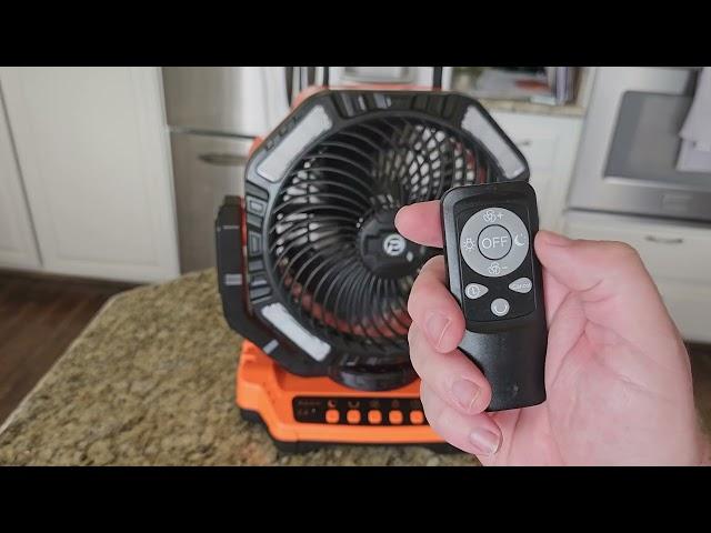 40000 mAh Battery Powered Portable Fan: This Fan has EVERYTHING