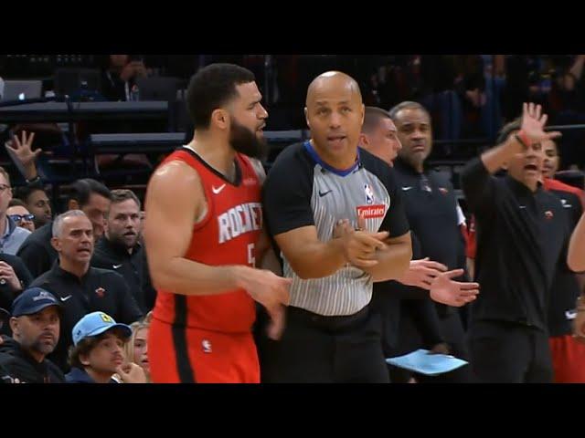 Fred VanVleet ejected and fined $35,000 for bumping into ref 