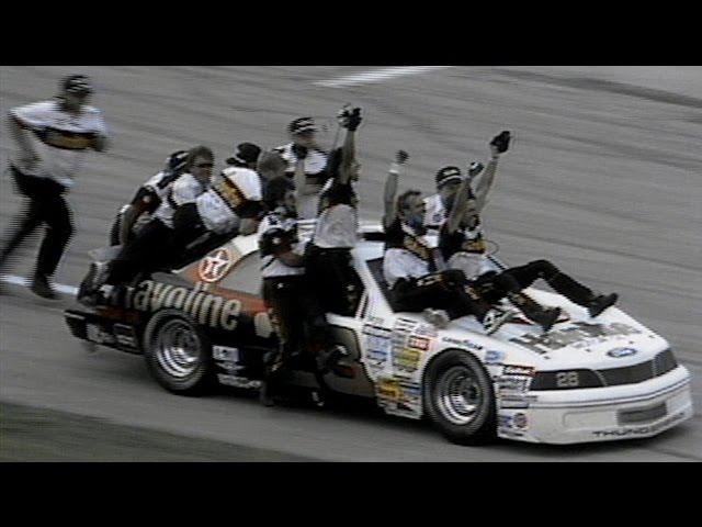 Davey Allison's first win: 1987 Winston 500 at Talladega