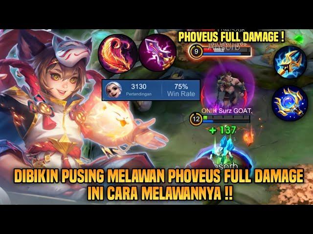 DICOUNTER PHOVEUS FULL DAMAGE ! INI CARA MELAWAN SAAT MENGGUNAKAN HARITH ! HARIT TOP 1 GLOBAL - MLBB