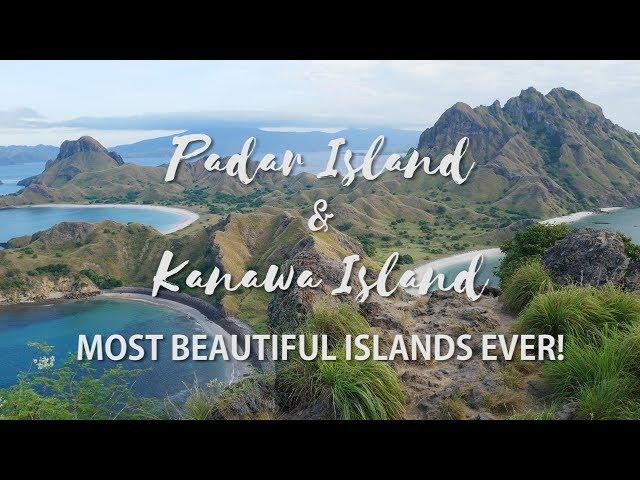 Drone in Indonesia - Padar Island and Kanawa Island