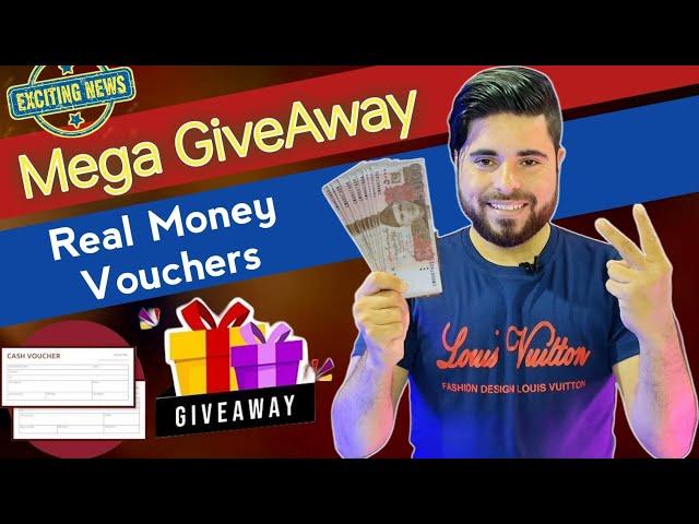 #GoodNews MEGA GiveAway is Here For You Guys 