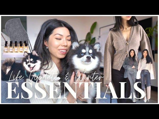 WINTER STAPLES & MEET MY PUPPY!