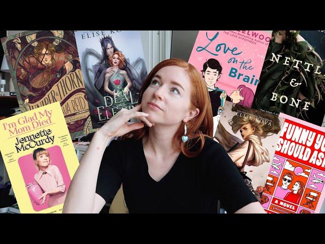 i read a lot of books in august | love on the brain, jennette mccurdy, deal with the elf king