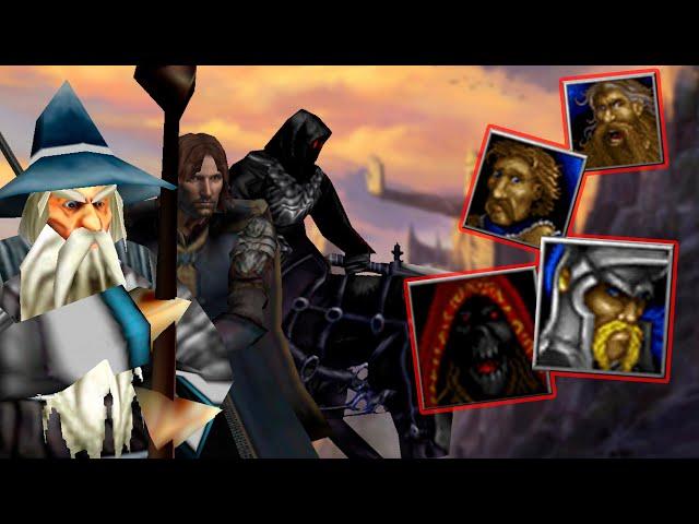 Властелин Колец на движке Warcraft 2
