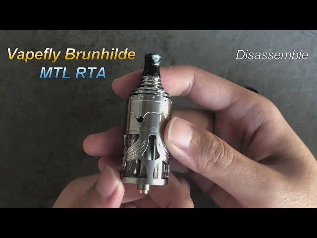 Vapefly Brunhilde MTL RTA Unboxing & Disassemble! (Vapesourcing Review)