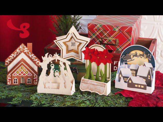 Yuletide Box Cards SVG Kit Trailer