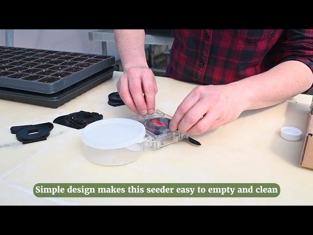 Manual Cell Tray Seeder from Johnny's Selected Seeds