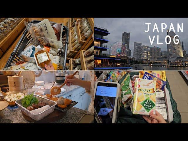 Shopping in japan vlog, Making simple home-cooked meals, Outing to Yokohama [Korean vlog]