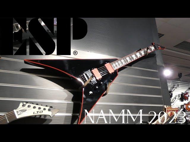 ESP NAMM Booth 2023 Walk-through #nammshow #nammshow2023 #espguitars