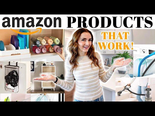 AMAZON HOUSEHOLD PRODUCTS YOU DIDN'T KNOW YOU NEEDED! (Products for a Clutter Free Home)