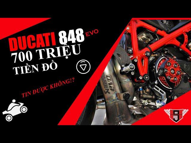 DUCATI 848 EVO  Độ hơn 700tr vnd có gì đặc sắc!? - LT9