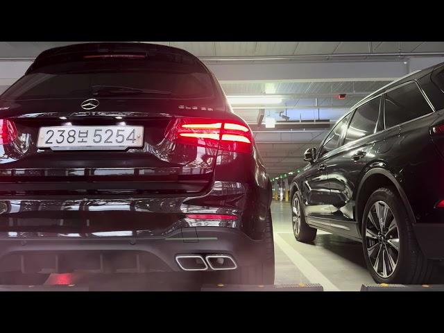 GLC63 AMG Stock Exhaust(쌩순정)