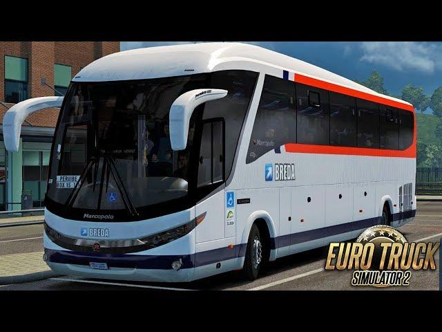 Euro Truck Simulator 2 - Bus | Breda | São Paulo/Peruíbe - RBR + EAA