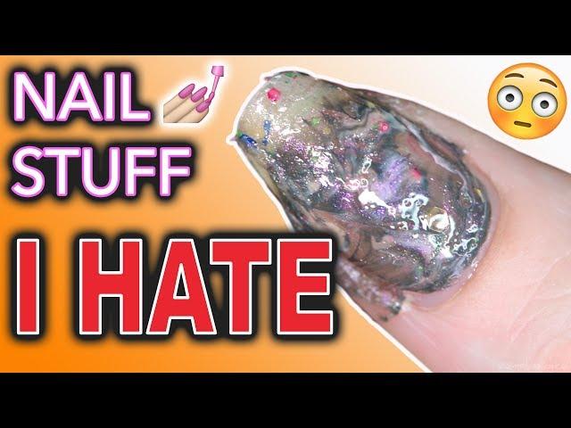 Nails Using Only Products I HATE (how do I unsubscribe from myself)