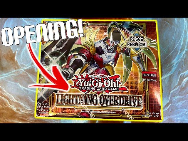 Yu-Gi-Oh! Lighting Overdrive Booster Box Opening!