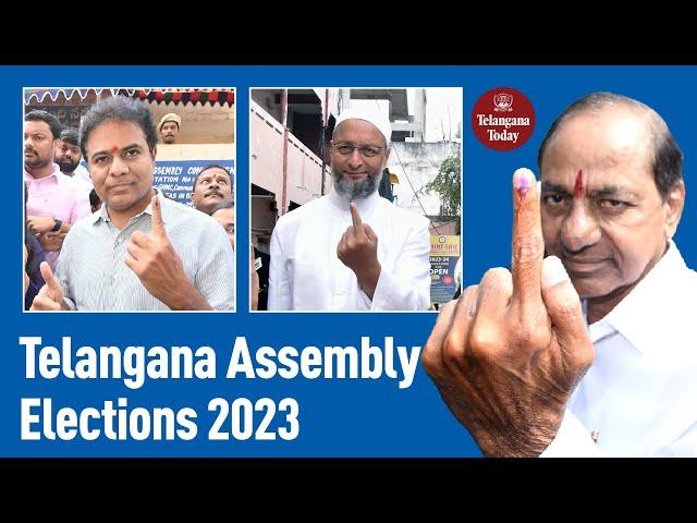 CM KCR Votes In Telangana Assembly Elections | #TelanganaNews