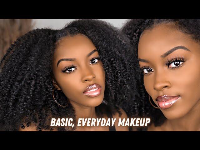 BASIC, EVERYDAY DRUGSTORE MAKEUP ROUTINE | Slim Reshae