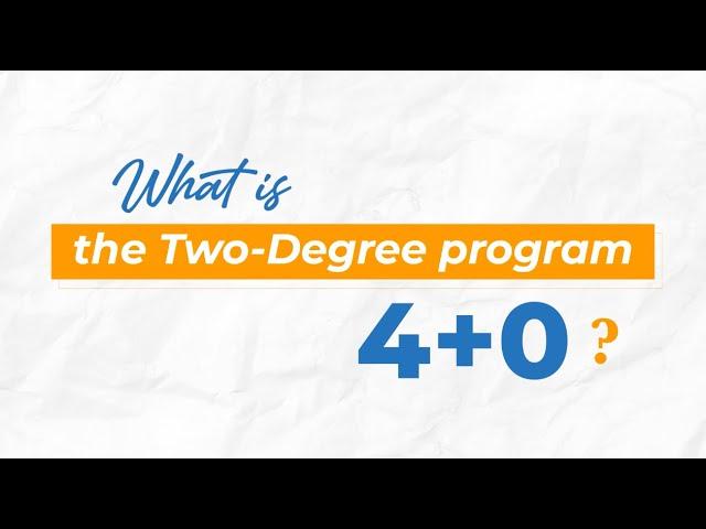 WHAT IS THE TWO-DEGREE PROGRAM? BINUS International & University of Newcastle