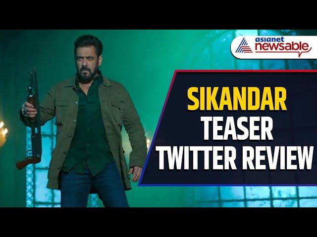 Sikandar Teaser Twitter Review: Fans Call Salman Khan's Avatar... | WATCH