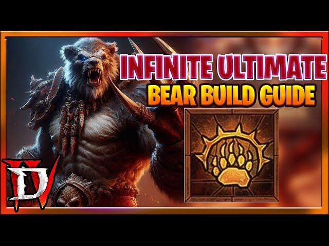 Diablo 4 Season 4 Infinite Ultimate Druid Guide : WereBear Pulverize Druid (Updated after Buffs)