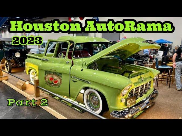 HOUSTON AUTORAMA 2023 - Over 2 hours of Hot Rods, Rat Rods, Customs, Lowriders & Motorcycle _ Part 2