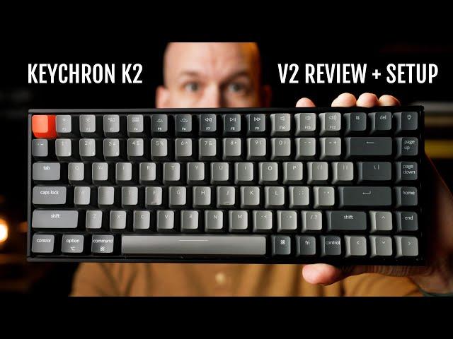Keychron K2 Review — V2 Unboxing, Setup Guide & Best Wrist Rest for Compact 75% Mechanical Keyboards
