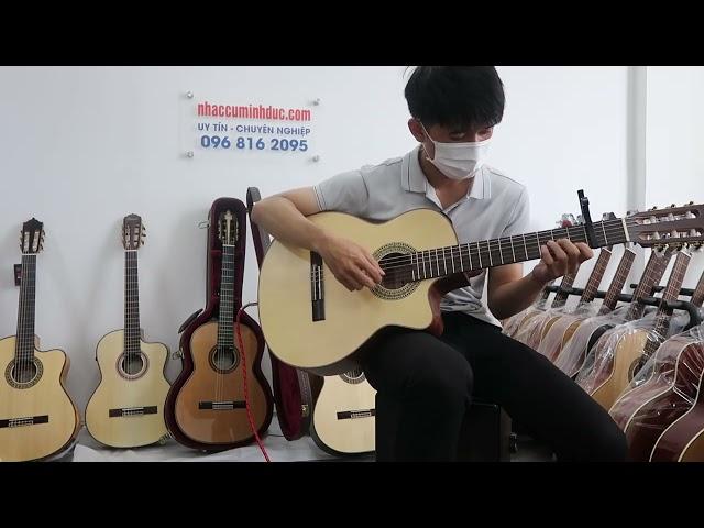 Guitar Bình Nguyên C600 - Test Đêm Lao Xao - Nhạc Cụ Minh Đức