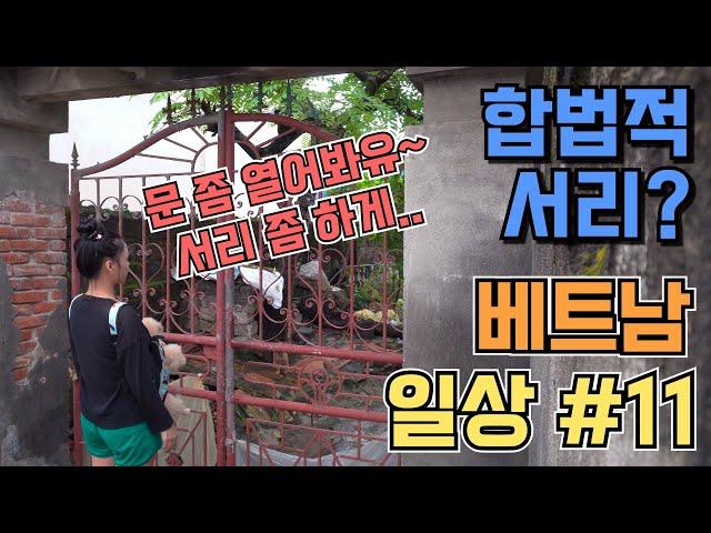 쌩판 남의 집.. 가능? (베트남일상#11-1)