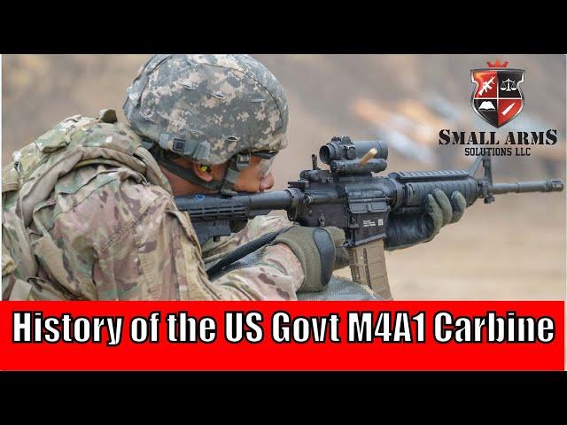 History of the US Govt M4A1 Carbine