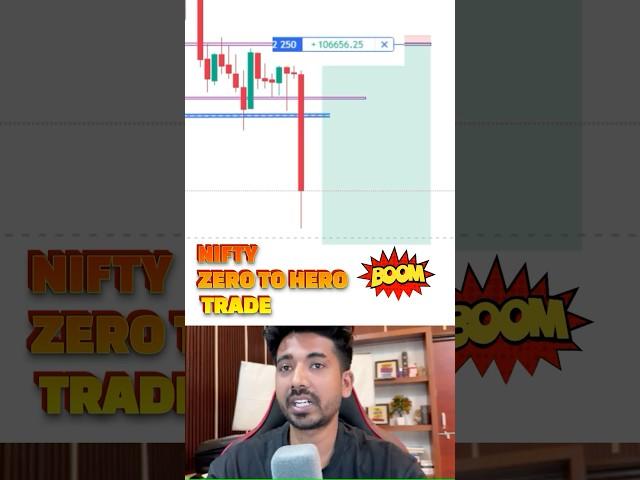 NIFTY ZERO TO HERO TRADE -  #livetrading #traptrading #scalping #tradingtechstreetlive