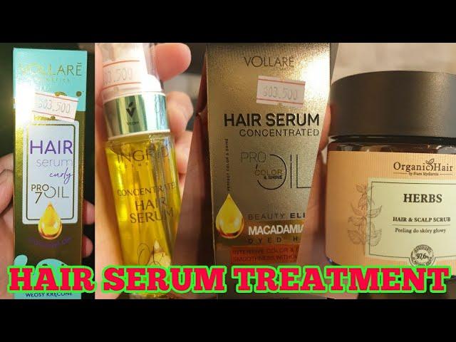 Serum For Hair | Hair Treatment | Dry & Damage Hair | VOLLARE Poland | Organic Hair Treatment