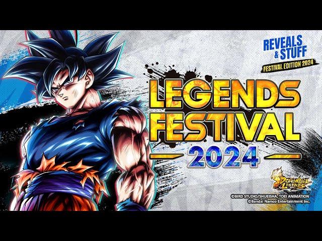 [DRAGON BALL LEGENDS REVEALS ＆ STUFF] LEGENDS FESTIVAL 2024 Special Edition Part 1