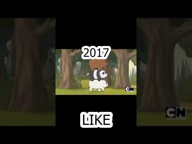 Evolution of We Bare Bears#Shorts #Evolution