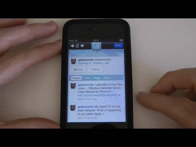 Geekanoids iPhone & iPod touch App V1.1 Update