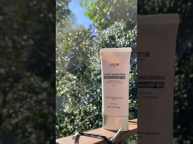 Sun-kissed and stress-free! ️ With Atomy’s sunscreen, enjoy the sun without worries. #daily #life