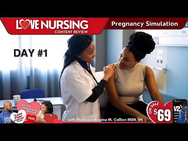 FREE NCLEX Review: Love Your Content | Maternity NCLEX Review (Day 1) ‍️