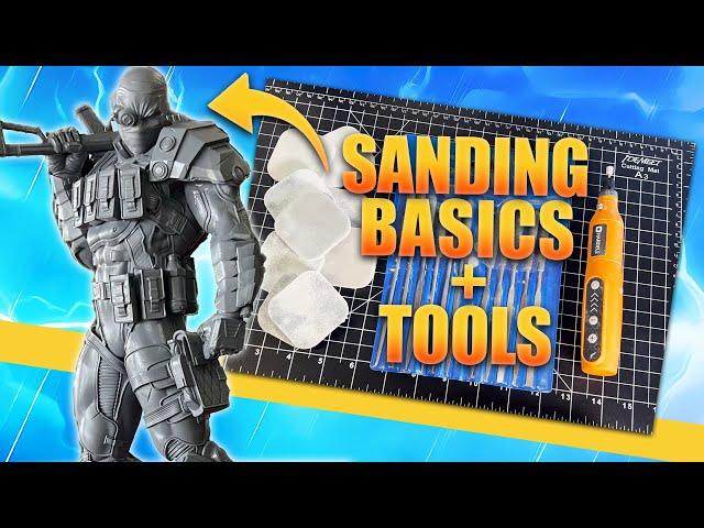 Tools and Basics for Sanding Resin 3D Prints!